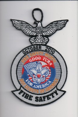 2010 Fire Safety Month patch