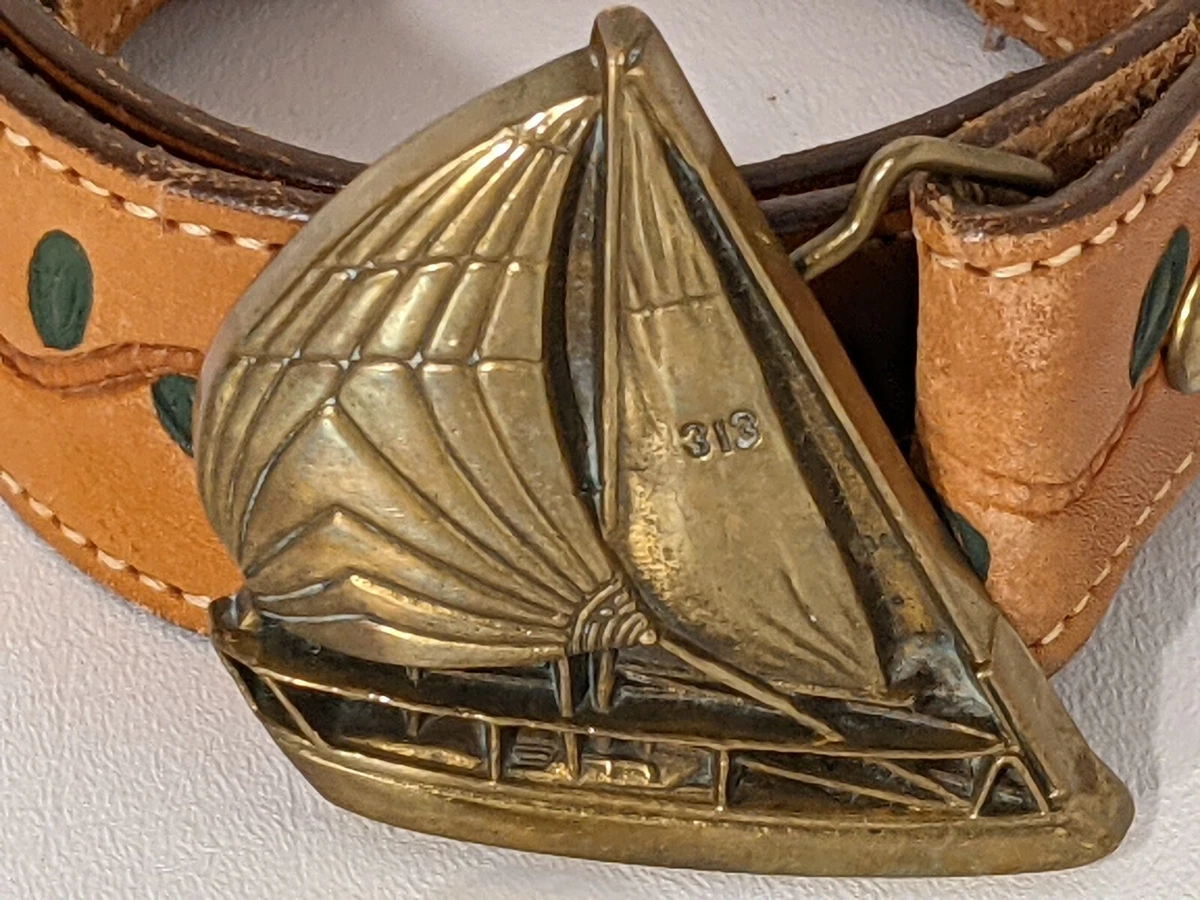 Nautical top belt buckle
