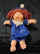 Vintage Cabbage Patch Kid Red Hair Brown Eyes CPK Clothes