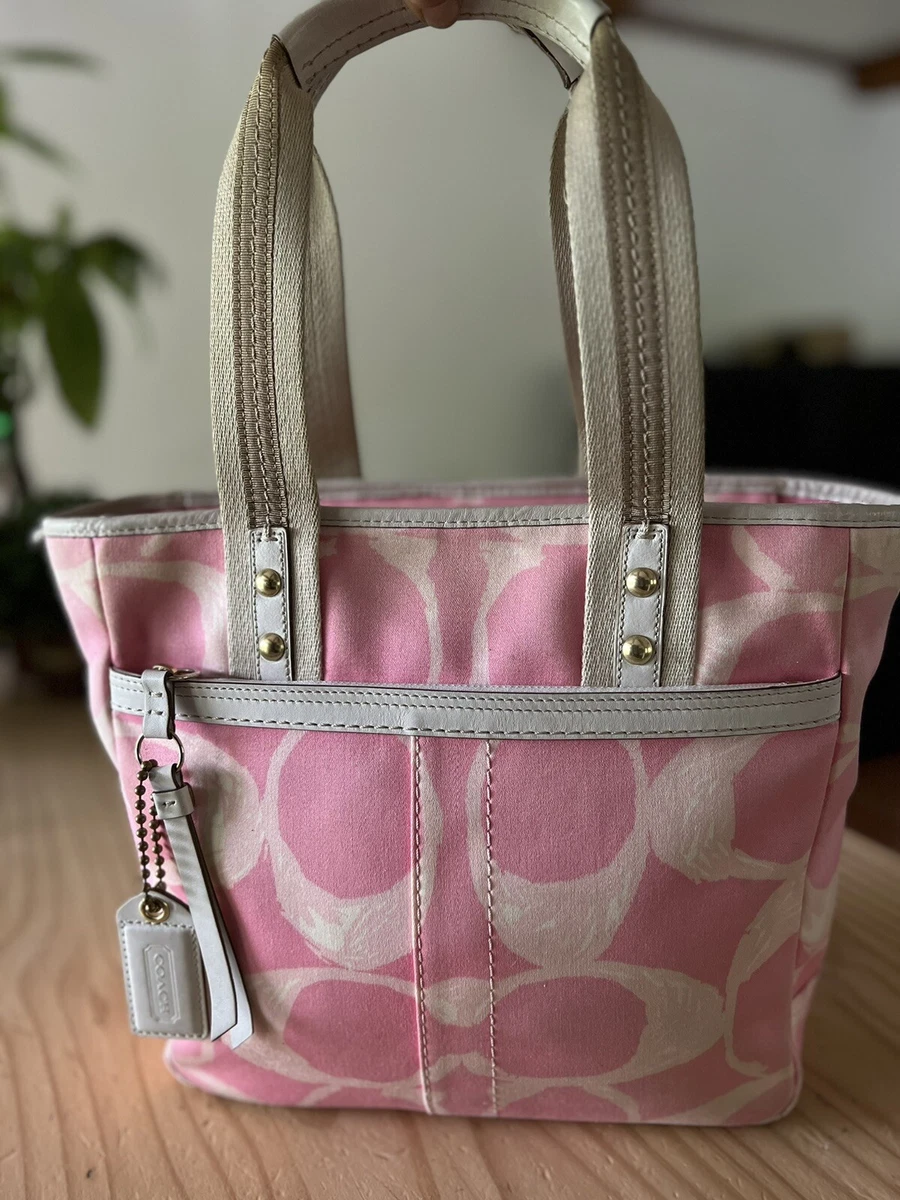 Coach Pink Vintage Handbags