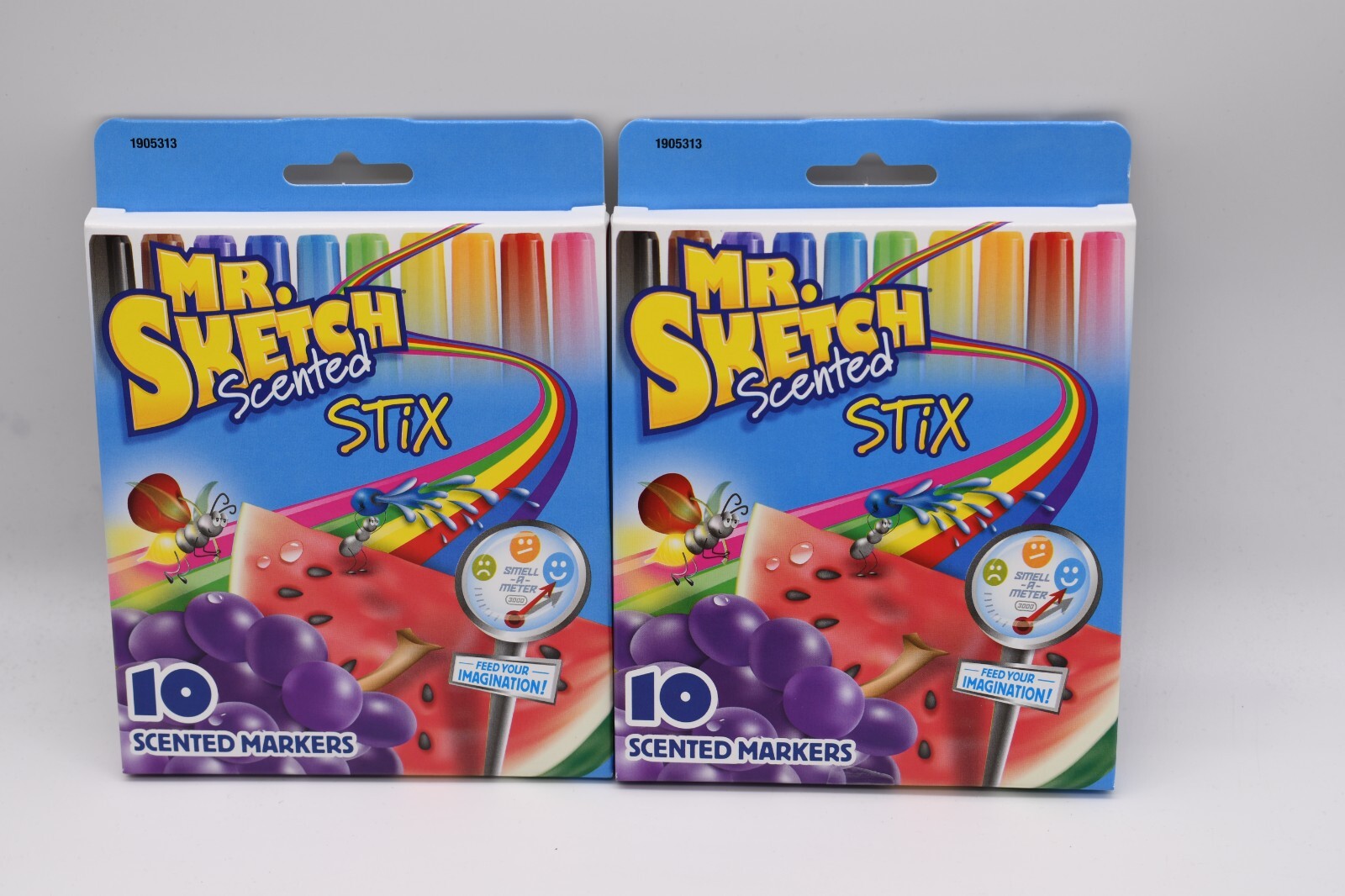 Lot of 2 Mr. Sketch Scented Stix Markers 10-Color Set/ 20 Markers Total
