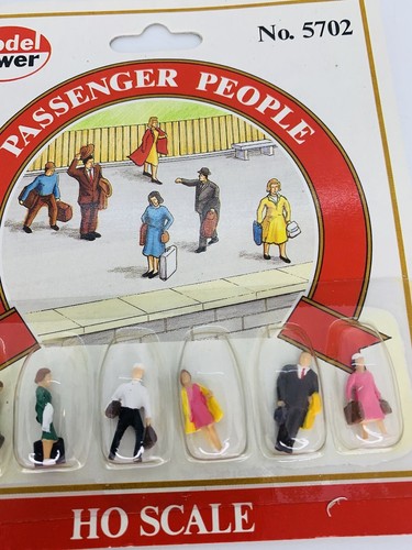 Model Power #5702 HO Figures Painted - Passengers 37135057029 | eBay