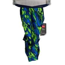 TYR DuraFast Brandello DiamondFit One Piece Swimsuit Womens 22 Blue NWT