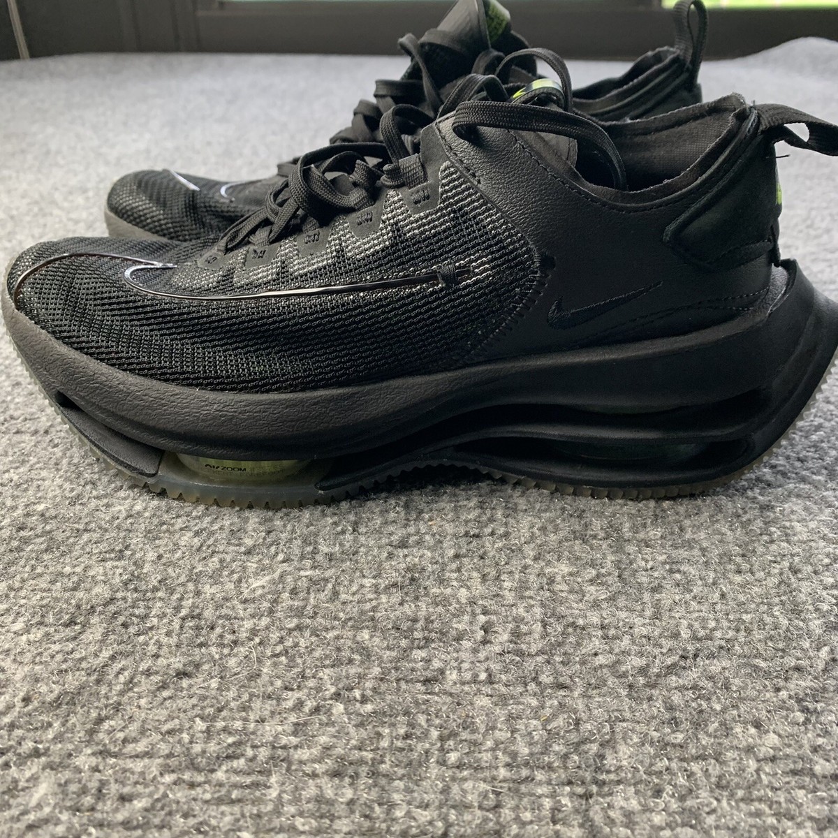 Sale!☆ NIKE Zoom Double Stacked Women's 'Volt Black' Buy Wmns Zoom Double Stacked 'Volt Black' - CI0804 001 | GOAT