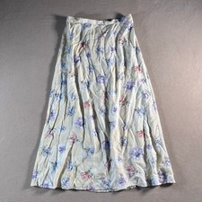 Long Floral Skirt Fairy/Cottage Core Festival Light Yellow READ for Size 