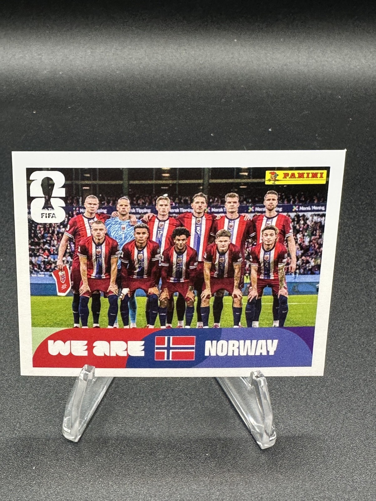 2026 Panini FIFA World Cup Soccer Sticker US Edition # NOR 13 Norway Team Photo