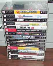 Lot of 16 Sony PSP Cases (No Games or Manuals Included) Fast Shipping