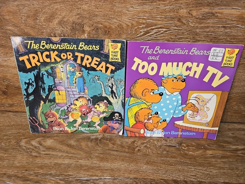 Berenstain Bears Book Lot Of 12 Paperback VTG  - Image 2 of 4