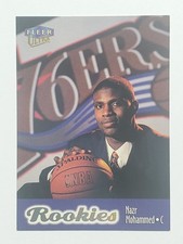 1998-99 Ultra #110 Nazr Mohammed RC!!! ~ Philadelphia 76ers ROOKIE !!!