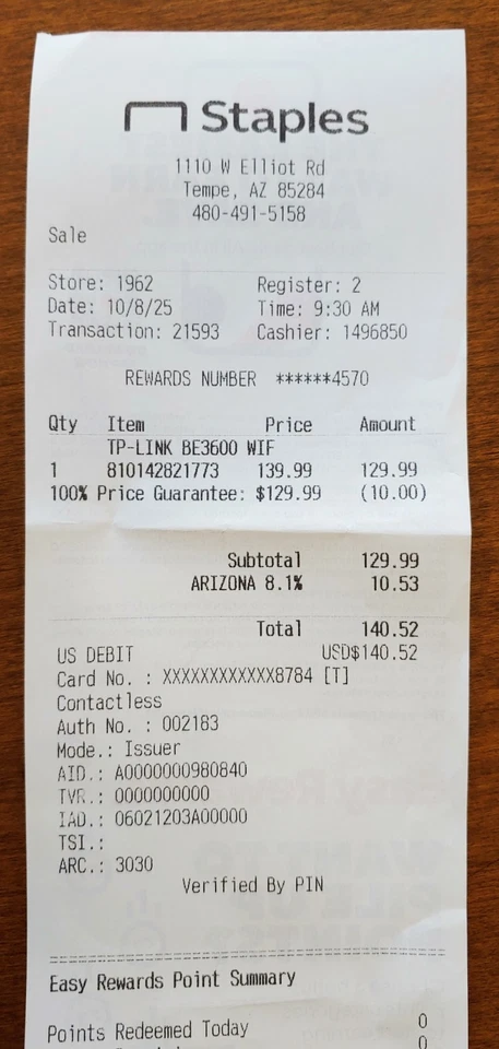 TP-Link Dual-Band BE3600 Wi-Fi 7 Router (Archer BE230) NEW Receipt 2-YR WARRANTY - Image 2 of 4