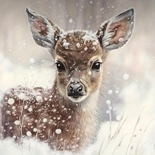 Deer Diamond Painting Kits 12 inches x 12 x 0.01 inches