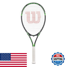 Wilson Tour Slam Strung Tennis Racquet 4 1/4-Inch Black/Green Wrt32200U2