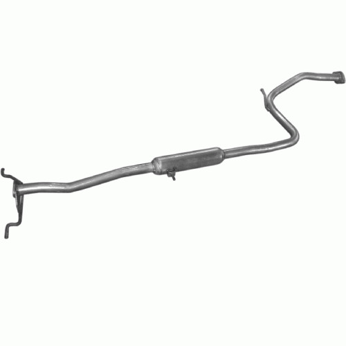 Silencieux intermédiaire Mazda 121 berline en acier renforcé pour modèles 1.1 et 1.3