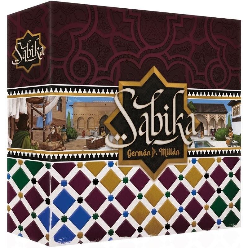 Sabika Jeu de Société édition de prestige aux pièces en bois gravées