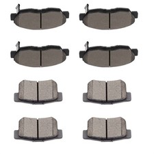 For 2006 2007 2008 2009 10 11 Honda Civic Ex Front Rear Ceramic Brake Pads 8pcs For 2006 2007 2008 2009 10 11 Honda Civic Ex Front Rear Ceramic Brake Pads 8pcs