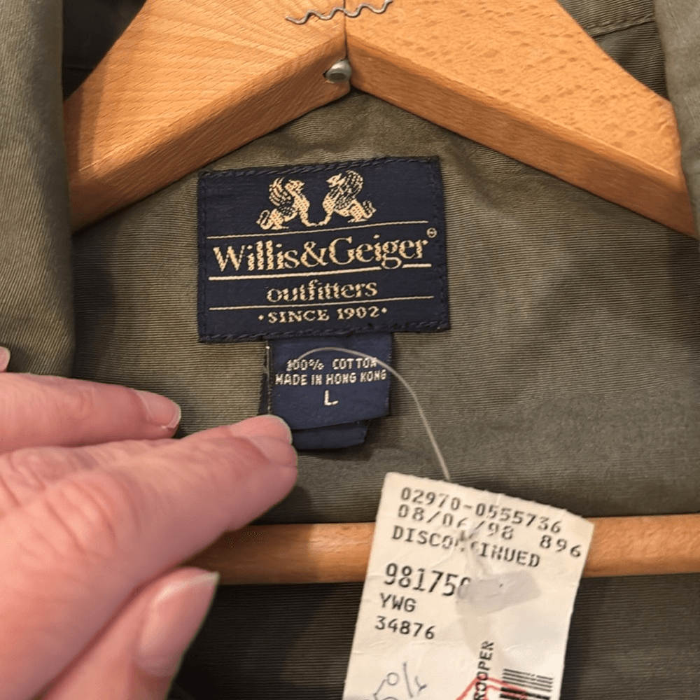WILLIS & GEIGER Vintage 90s Military Paratrooper Style