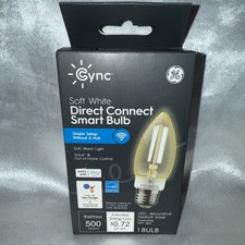Cync Direct Connect Smart Bulb Alexa Google Out If Home Voice Control LED