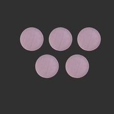 Rose Quartz Round Bothside Flatback 8mm to 20mm Natural Loose Wholesale Gemstone