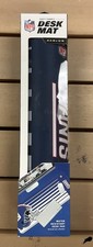 NFL Soft Fabric Desk Mat 31.5" X 12 NY Giants