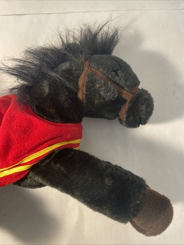WELLS FARGO Legendary Pony "MIKE" 2016 Black Horse Plush Stuffed Animal Toy - Picture 5 of 9
