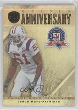 2011 Panini Gold Standard Golden Anniversary 25/299 Jerod Mayo #4 0v2k