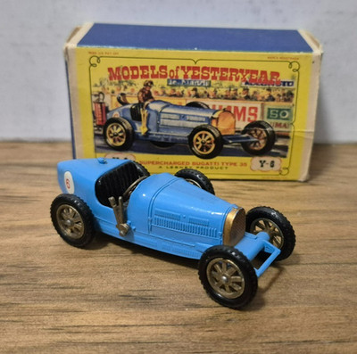 Y 6 1926 Bugatti Type 35 Models of Yesteryear Matchbox in D2 Box