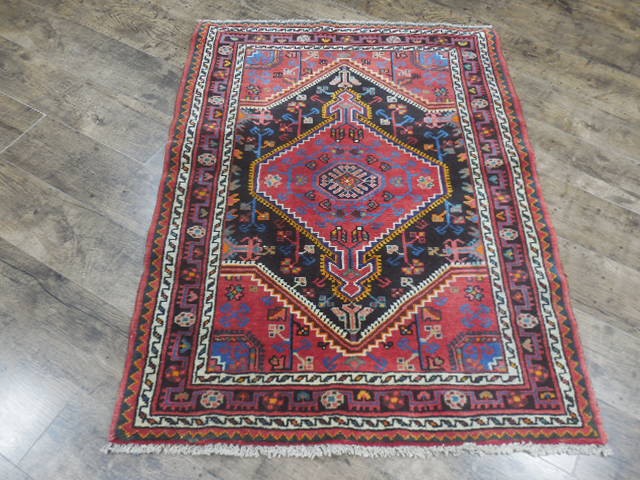 Geometric Turkish Vintage Rug,Farmhouse Vintage Anatolian VillageRug 2.10x3.10