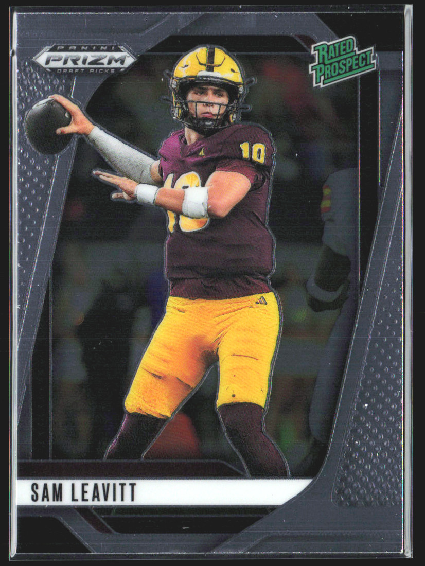 2025 Panini Prizm Draft Picks Sam Leavitt #6 RC