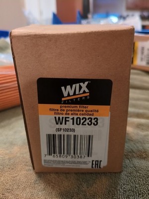 WIX WF10233 Fuel Filter For 10-18 Isuzu NPR-HD NPR-XD NQR NRR