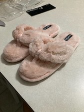 BeBe. US Sz. 9 Slide Slippers Blush Pink NWT