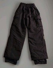 Turbine Boys Snowboard Pants Youth Medium Black Performance Boardwear