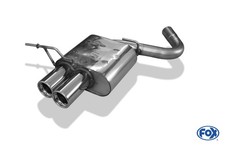 Fox Auspuff Sportauspuff Sportendschalld�mpfer f�r BMW E87 118d 120d 2,0l D