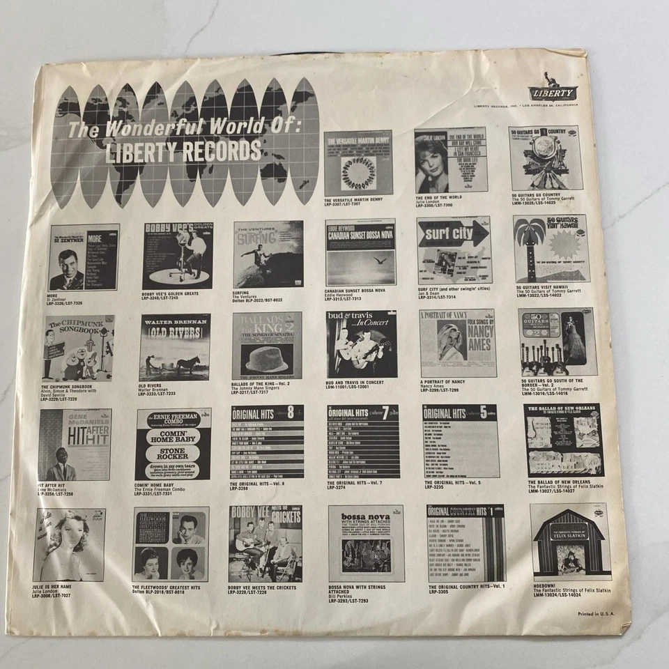 The Ventures vinyl LP album record EX Original The Fabulous - Image 4 of 4