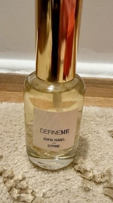 Defineme Sofia Isabel Citrine Crystal Infused Natural Perfume .95 Ounces New!