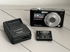 Panasonic Digitalkamera LUMIX DMC-FS15 digitale Kamera kompakt 12 MP schwarz