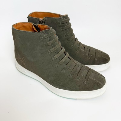 John Fluevog Olive Brown Suede Chukka Boots Farleton Khaki | Chukka Boots | Men main image 3