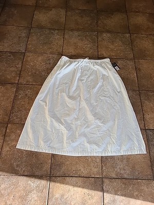 Universal Thread Linen Skirt Womens XL WHITE Beach travel Classic