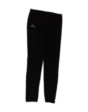 KAPPA Womens Leggings UK 14 Large Black BC03