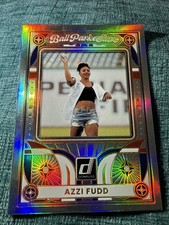 2026 Panini Donruss Baseball Azzi Fudd Super Short Print Ballpark Stars Holo