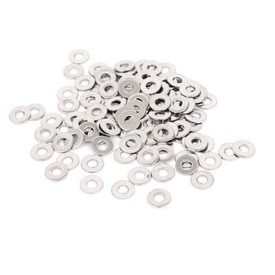 #ad 100Pcs M2.5x6mmx0.5mm Stainless Steel Metric Round Flat Washer $15.83