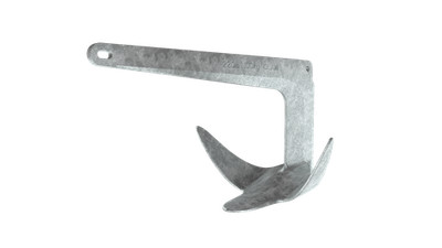 LEWMAR Claw Style Deep Water Boat Anchor 4.4 lbs Holds Up To 23' Boat  0057902