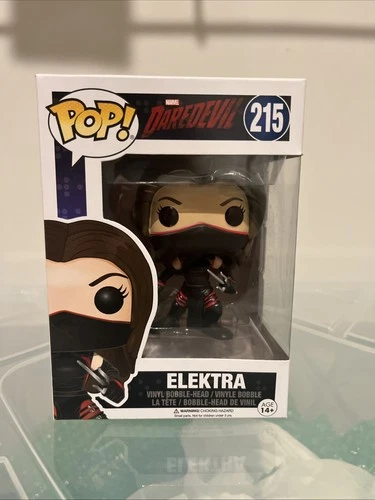 FUNKO POP! Marvel Daredevil Elektra Vinyl Bobble-Head #215 Vaulted