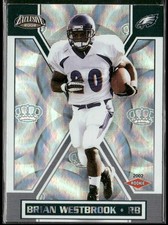 Brian Westbrook Rc 2002 Pacific Exclusive 197 Retail Unsigned Rookies Eagles Brian Westbrook Rc 2002 Pacific Exclusive 197 Retail Unsigned Rookies Eagles
