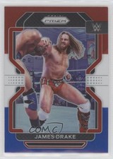 2022 Panini Prizm WWE Red White & Blue Prizm James Drake #105 13lo