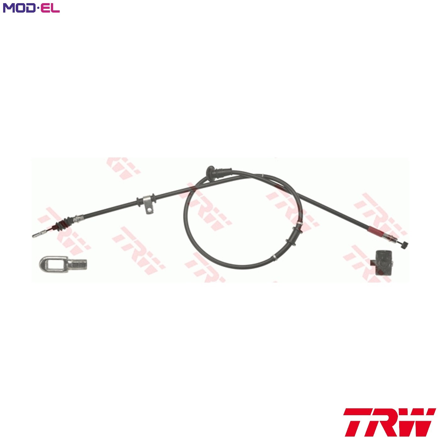 CABLE PULL PARKING BRAKE GCH609 FOR MITSUBISHI SPACE/STAR/MPV 4G18 1.6L 4cyl