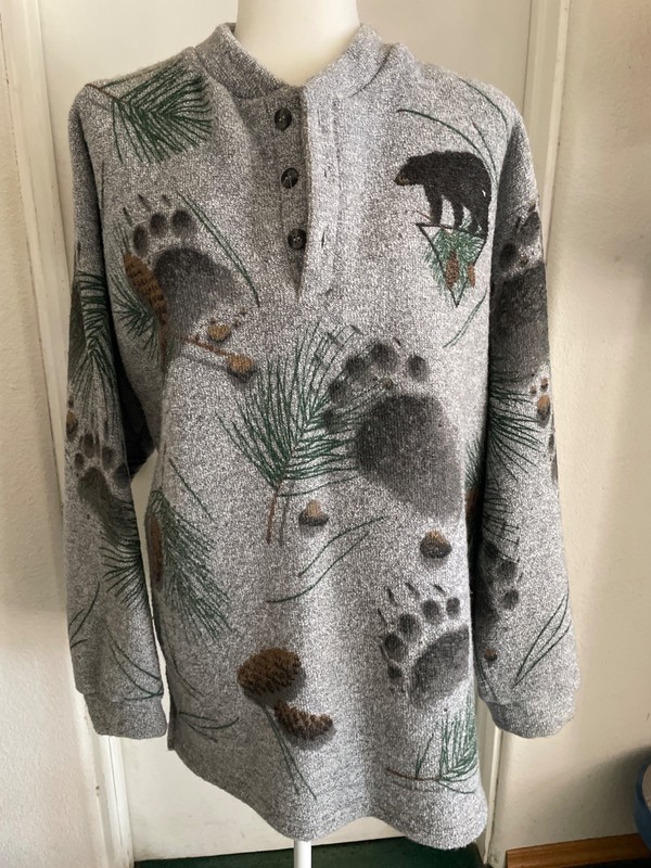 BEAUTIFUL PULLOVER SWEAT SHIRT TYPE JACKET