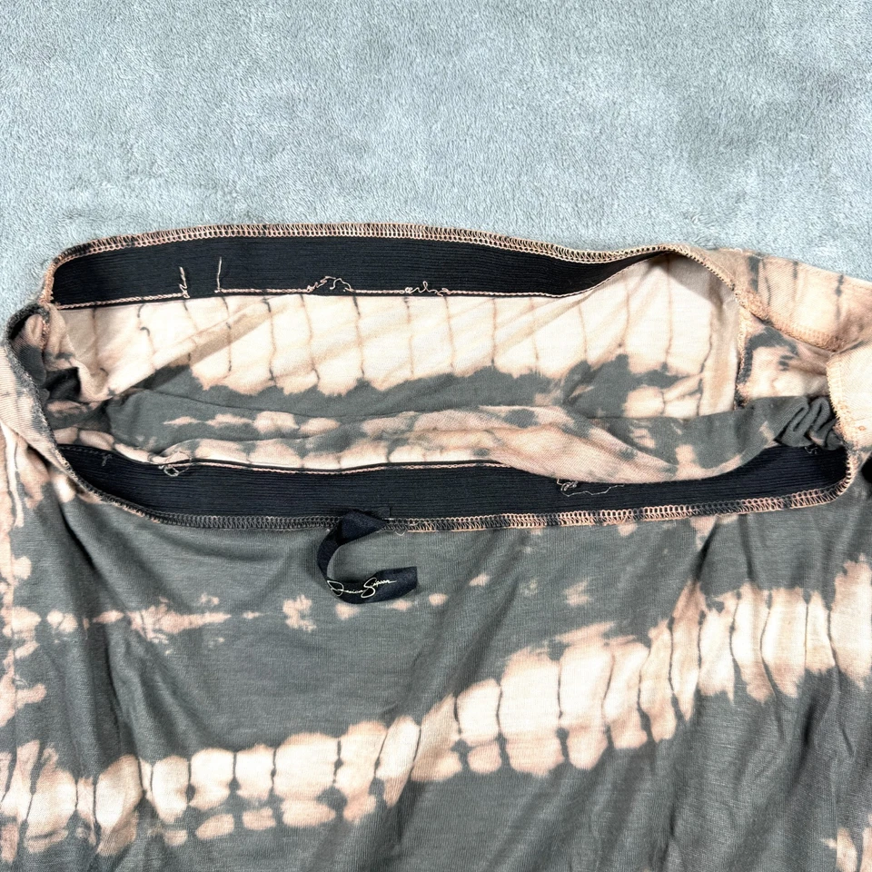 Maxi Falda Jessica Simpson Tie Dye Para Mujer Plus 1X 44” Boho Hippie 100% Rayón Foto 4 de 4
