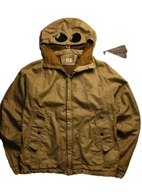 C.P. Company Lino Wax Goggle Jacket L