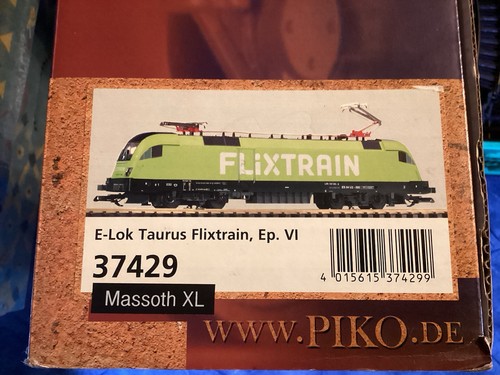 Piko 37429 Flixtrain Taurus digital Gartenbahn Spur G LGB | Zustand: Gebraucht