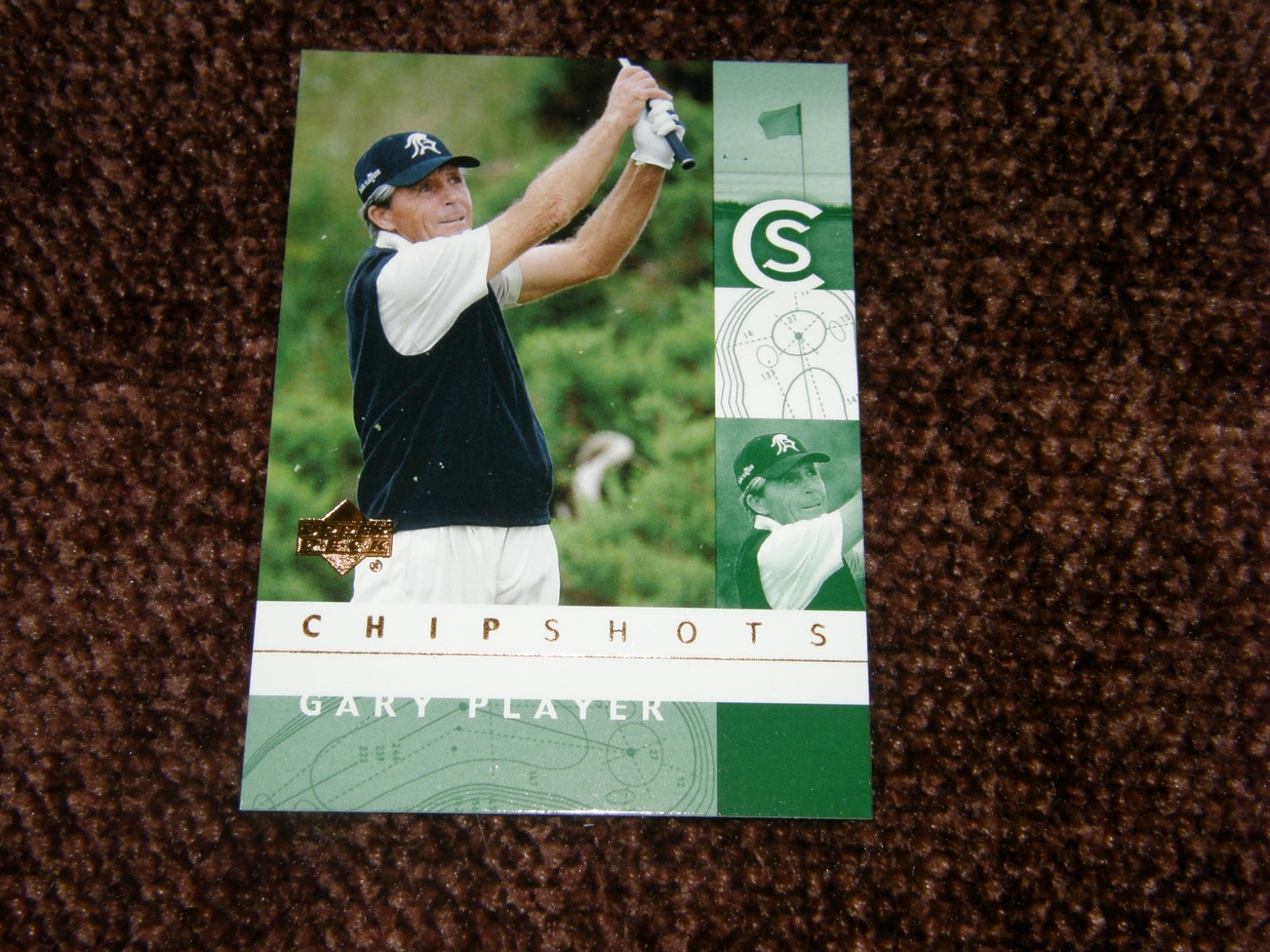 GARY PLAYER CARD #96 / 2002 UPPER DECK PGA GOLF